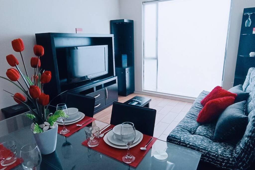 Secure, Central And Quiet Apartment Work Or Travel Mexico-stad Buitenkant foto